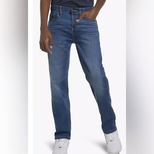 Levi's Performance 514 Straight Boys Size 10 Reg Medium Wash Denim Jeans 25x26